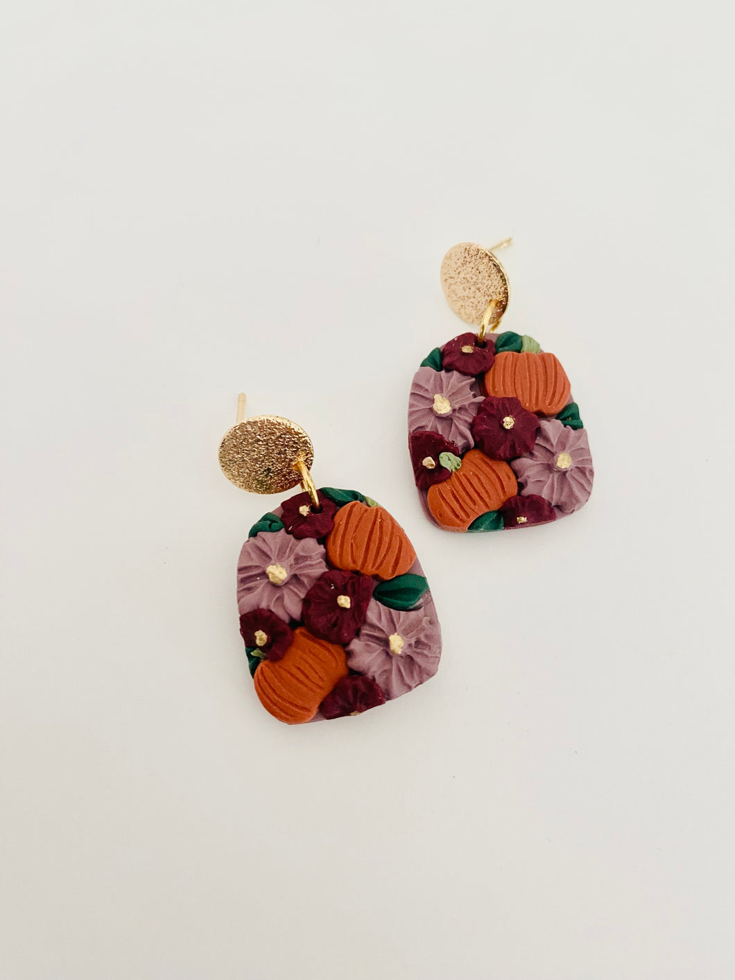 Pumpkins and Petals Dangles